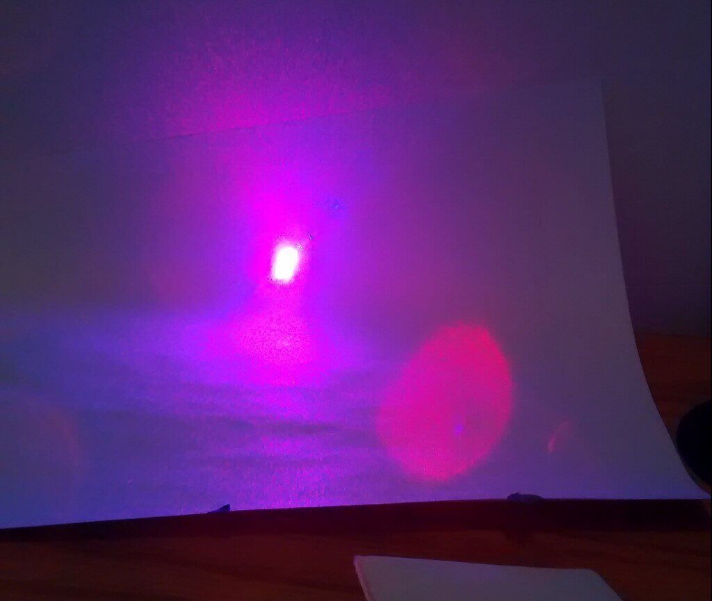Purple laser