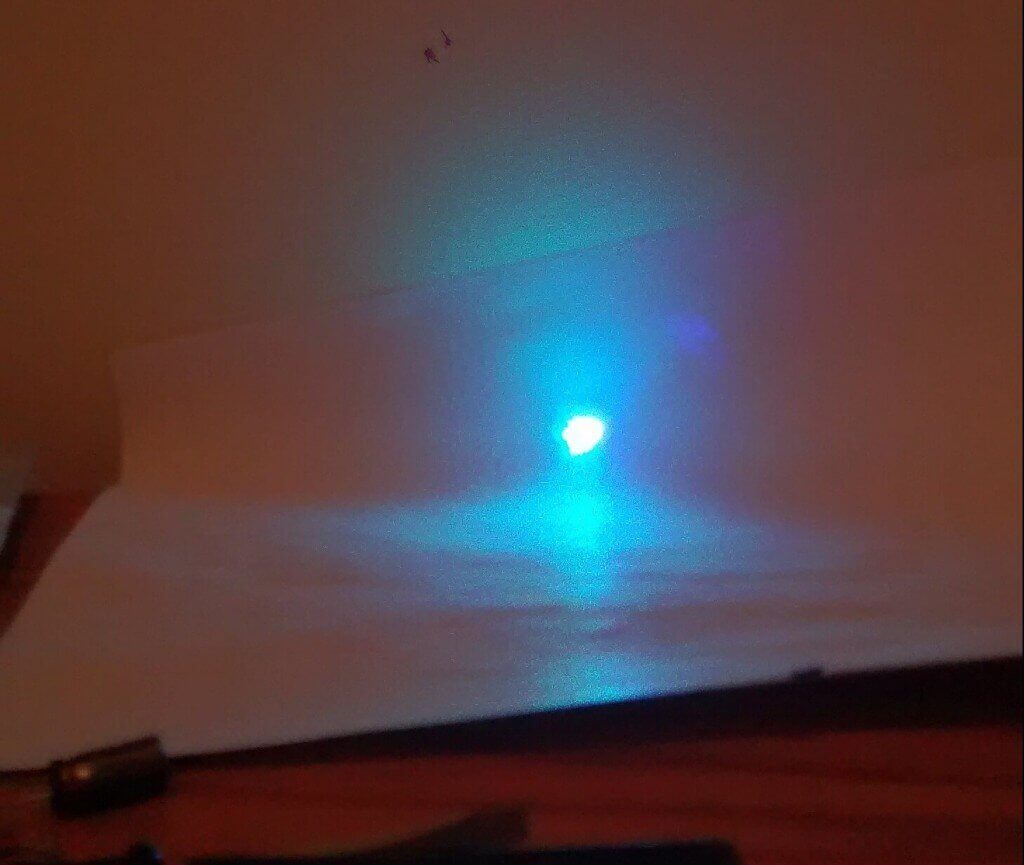 Aquamarine laser