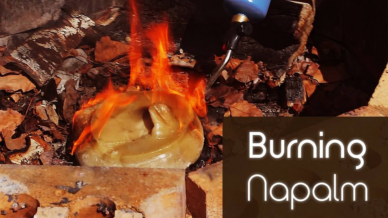 New Video: Burning ALL Of Our Napalm At Once - Blasted Science