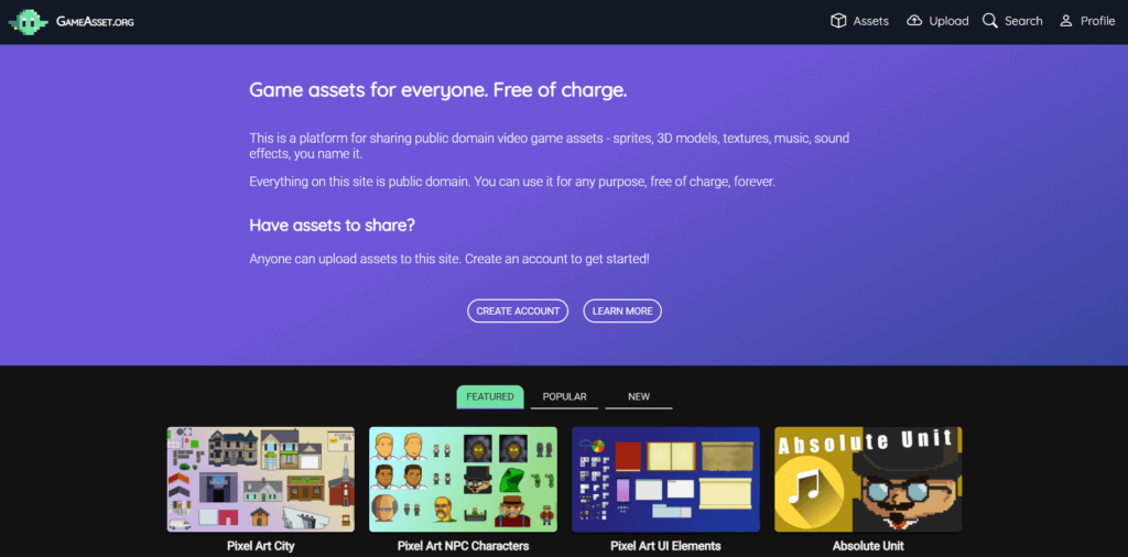 Introducing gameassets.joshmoody.org: a site for sharing public domain ...